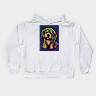 Unleashing Cuteness Kids Hoodie